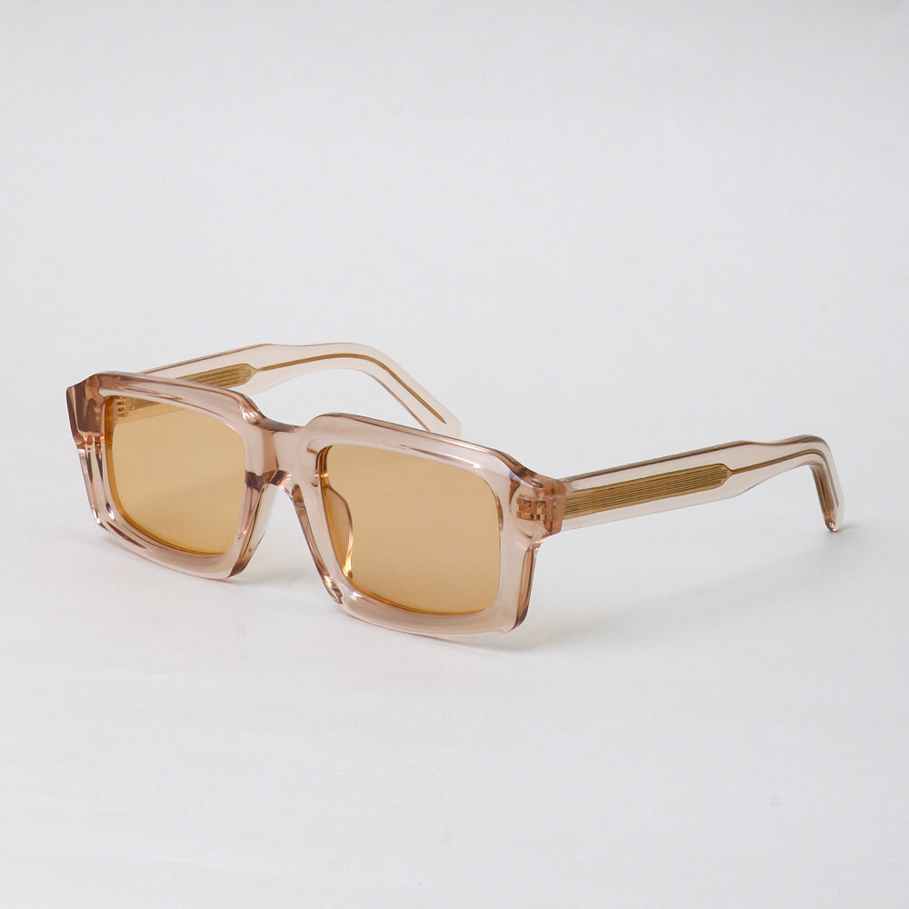 FW Monaco — Champagne Square Sunglasses