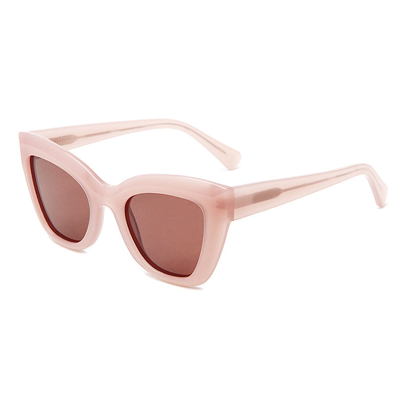 FW Valencia — Pink Oversized Sunglasses